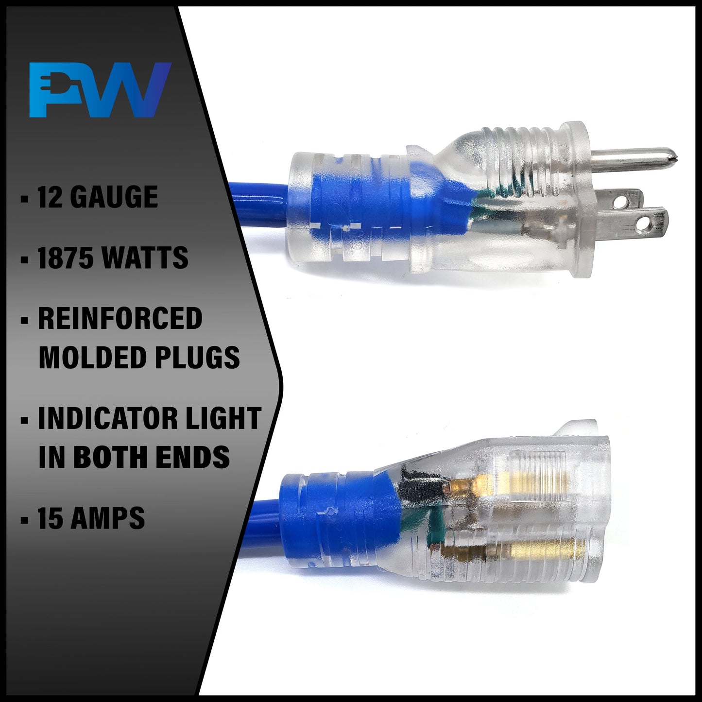 12 Gauge Extension cord outdoor extension cord