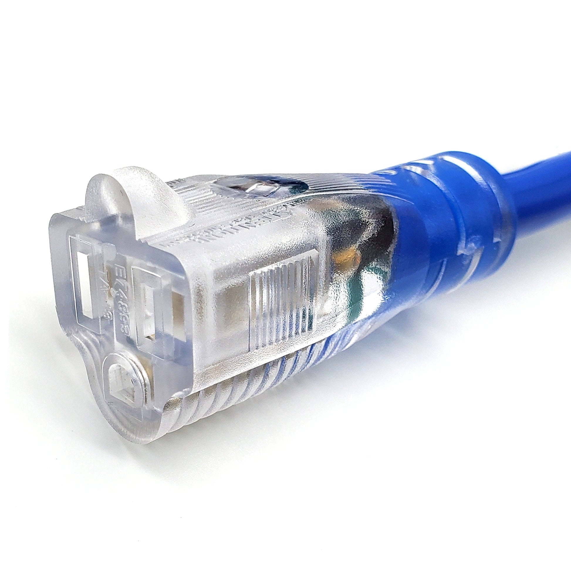 Outdoor extension cord plug