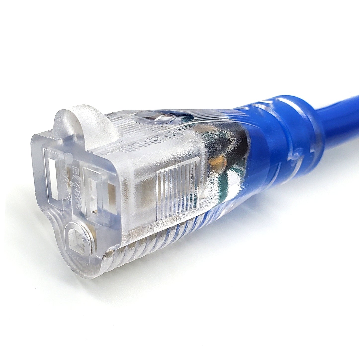 Outdoor extension cord plug